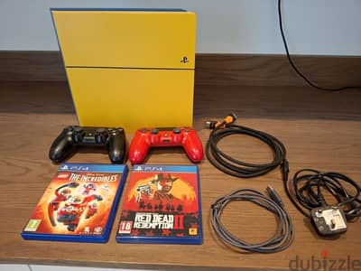 Playstation PS 4 with 2 games