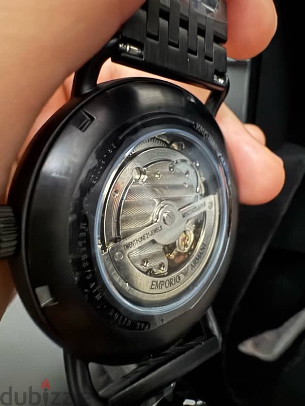 Emporio Armani watch mechanical movement New 3