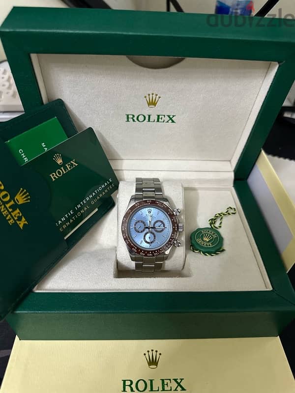 Rolex Daytona Ice blue Dial (Automatic Watch) 2