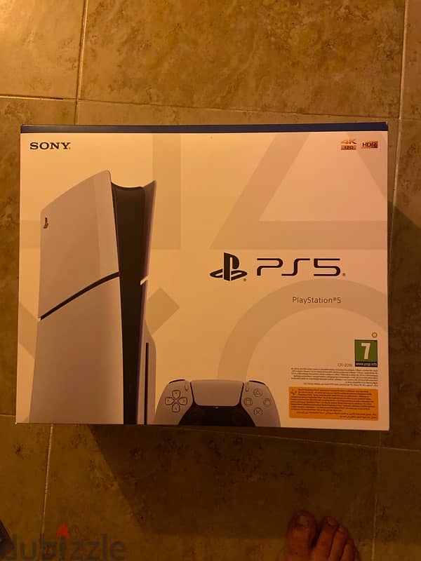 New Ps5 slim disc edition 1TB 1