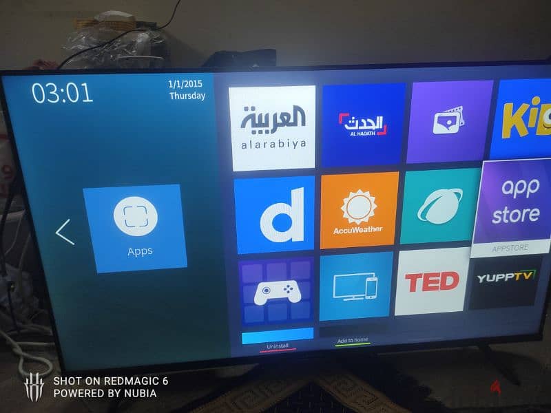 haisins 44inch smart 4k 2