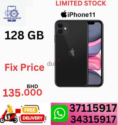 iPhone 11, 128 GB Brand new