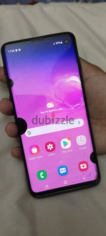 Samsung Galaxy S10 Only Half screen working 5