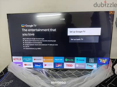 New TCL 55inch 4KUHD TV for sale