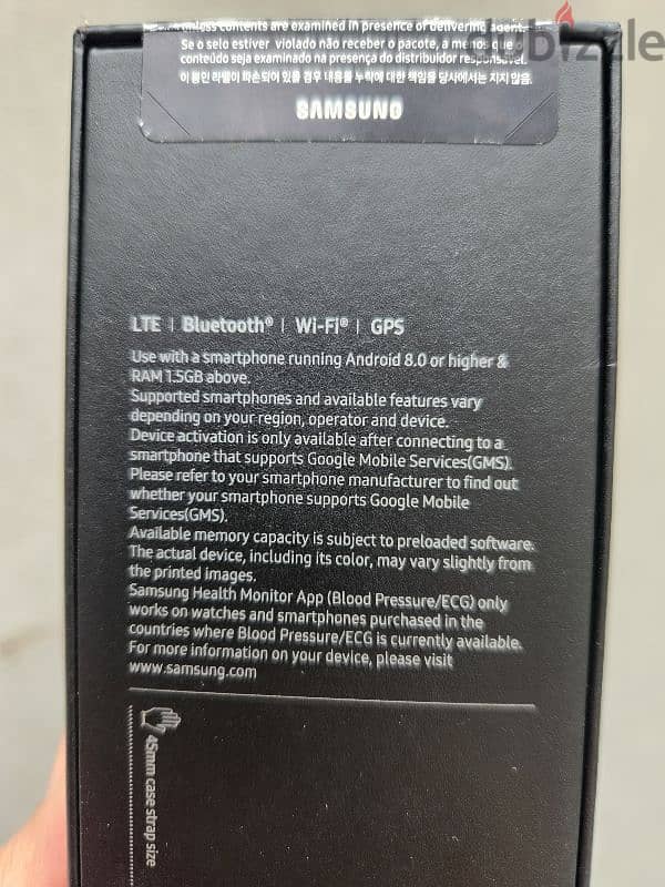 Samsung smartwatch 5 pro LTE 1