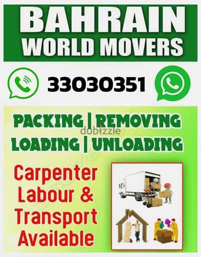 house shifting Bahrain movers and Packers