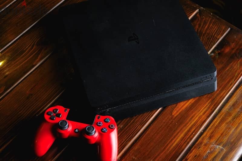 ps4 slim 1tb with one controller 1