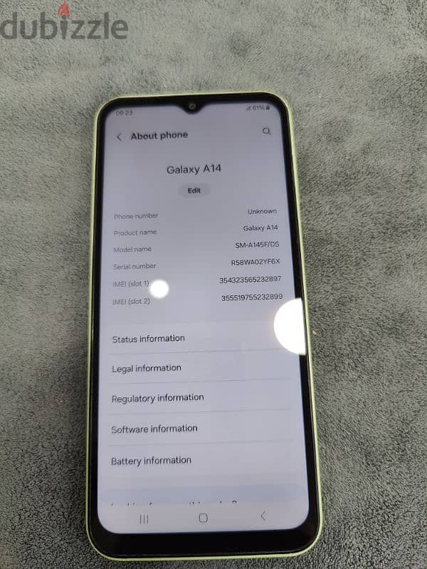 Samsung A14 6