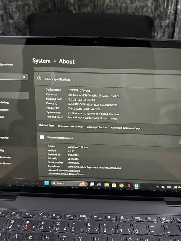 Lenovo i7 12th GEN 16GB ram 1TB ssd 4