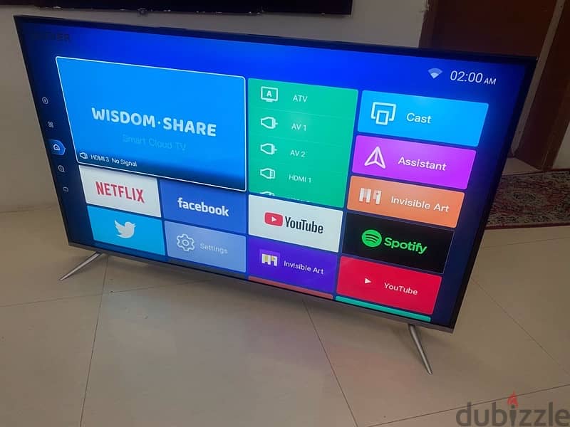 ikon 55 inch smart 4k ultra سمارت ايكون ٥٥ بوصه جوده ٤ك 1