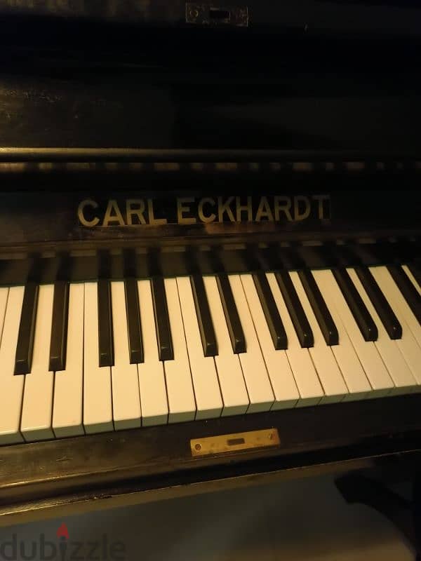 Original Carl Eckhardt Antique Piano 0