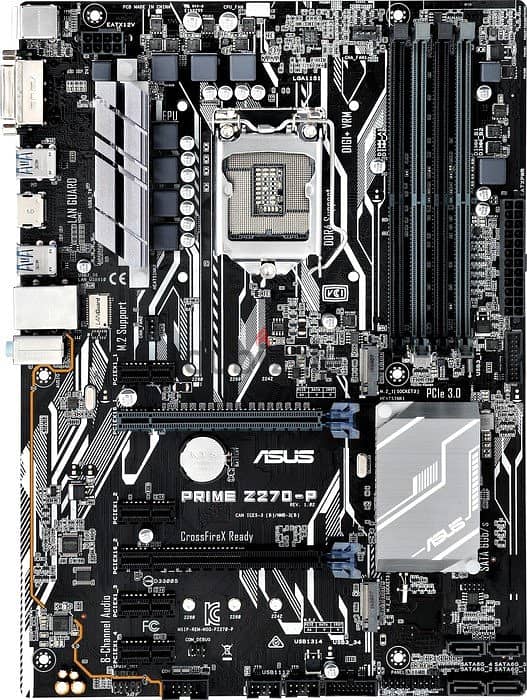 Asus Prime Z270-P Motherboard w/ free intel Pentium G4400 CPU 1