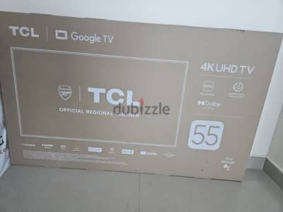 تلفزيون  ذكي فور كيه تي سي ال  TCL 4K G/Smt LED TV 55V6B 55in