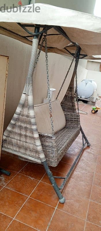 Tahiti 3 seater swing for outdoor 2