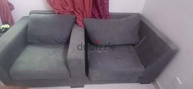 Single seater 2 sofas