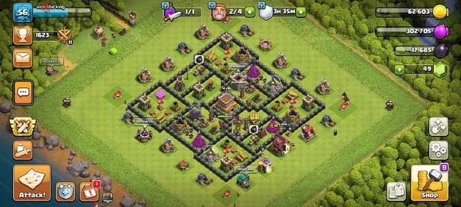 coc clash of clans account for sell