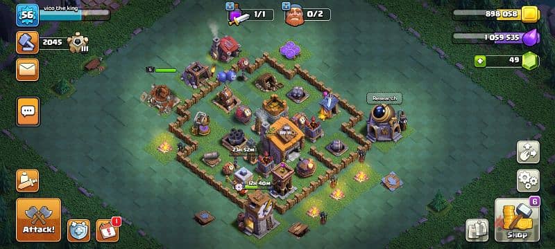 coc clash of clans account for sell 2