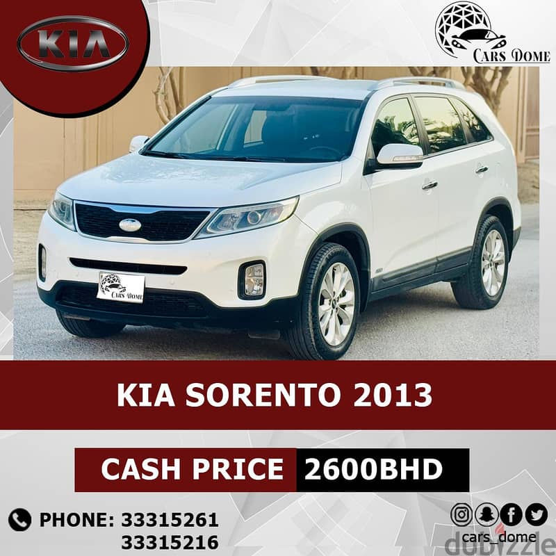 Kia Sorento 2013 كيا سورينتو 10