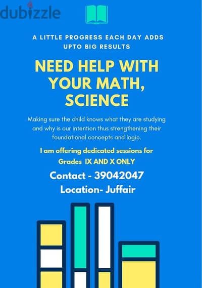 Maths and Science Tuition for CBSE Grade 9 and 10 in Juffair