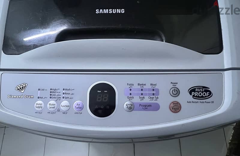 Samsung full automatic washing machine 9-10 KG 2