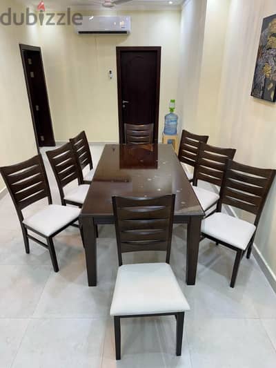 Immaculate condition 8 seater Table and Chairs