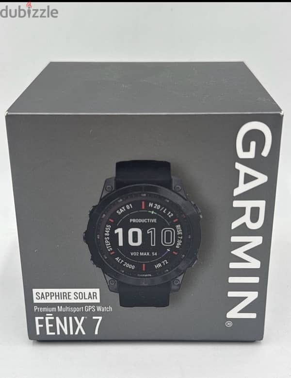 Garmin Fenix 7 Sapphire Solar GPS 47mm 0