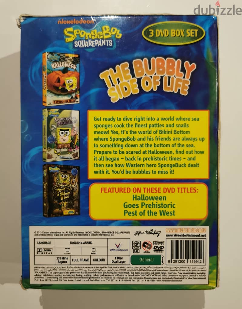 DvD set SpongeBob Squarepants 1