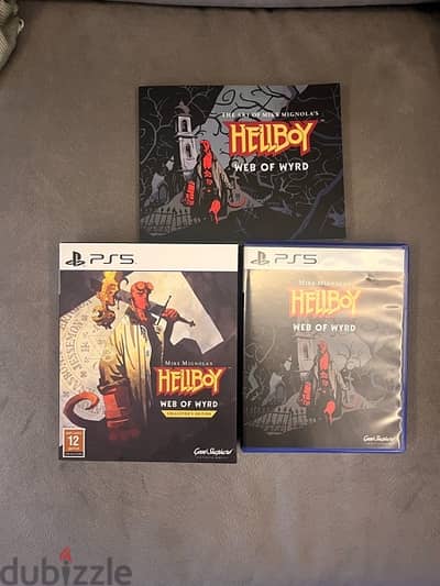 Hellboy web of wyrd ps5 collectors editon مستعمل