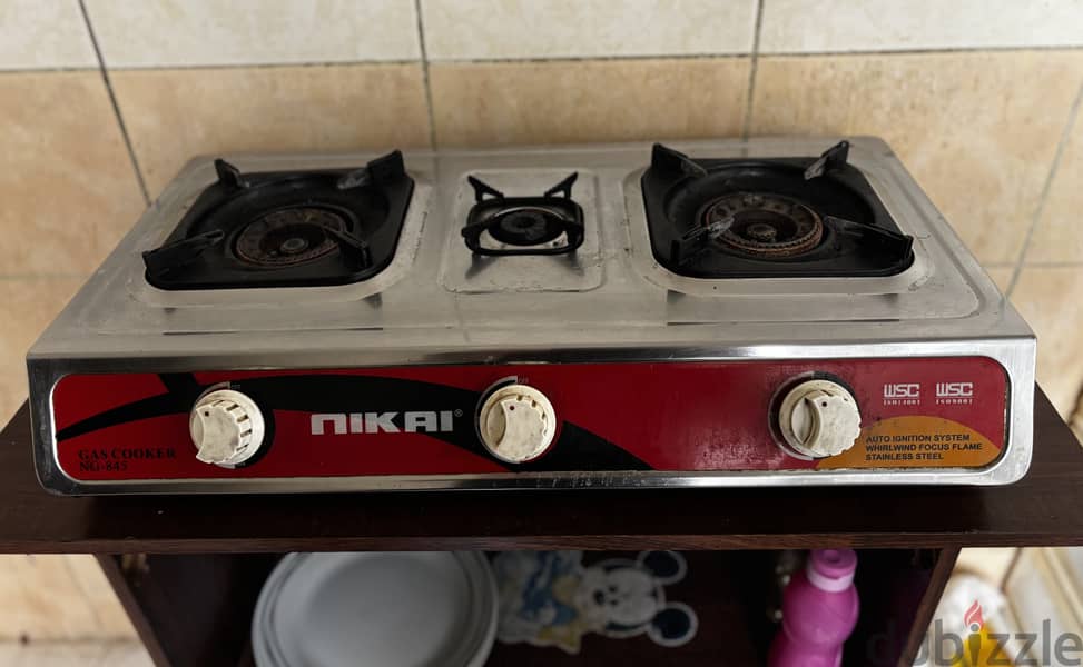 Good condition Gas stove for sale 1