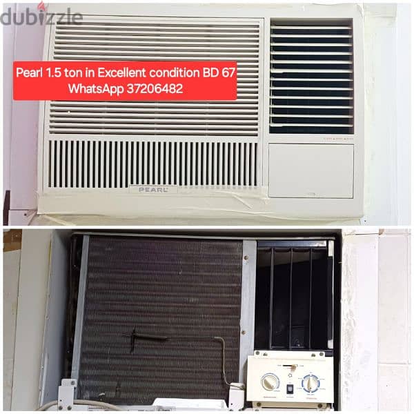 AFTRON window ac snd other acs for sale with fixing 11