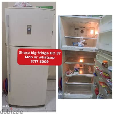 Sharp fridge and other household items for sale with delivery