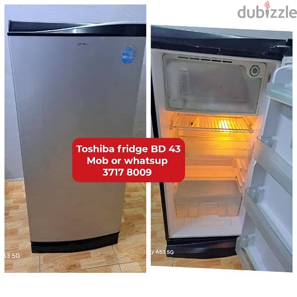 Sharp fridge and other household items for sale with delivery 2