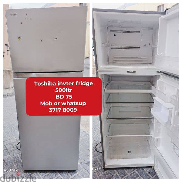 Sharp fridge and other household items for sale with delivery 6