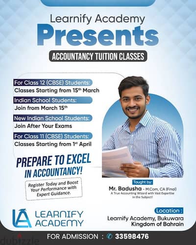 CBSE ACCOUNTANCY TUITION