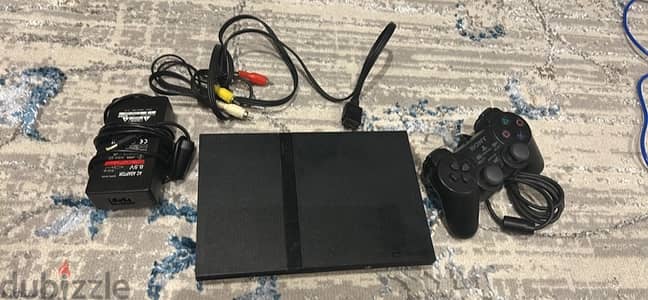 ps2 slim with cd games