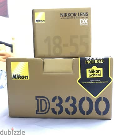 Nikon D3300 DSLR Camera with 18-55mm Lens (Black)