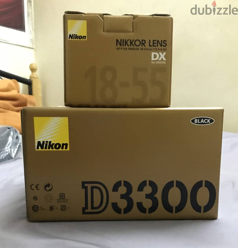 Nikon D3300 DSLR Camera with 18-55mm Lens (Black) 2