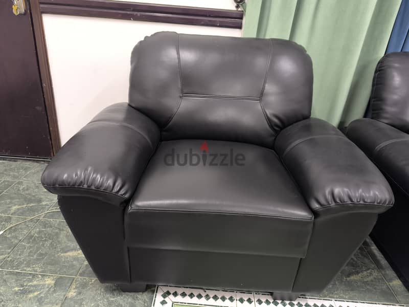 Leather 6 seats sofa 1