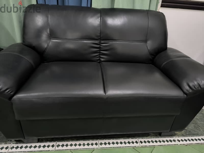 Leather 6 seats sofa 2