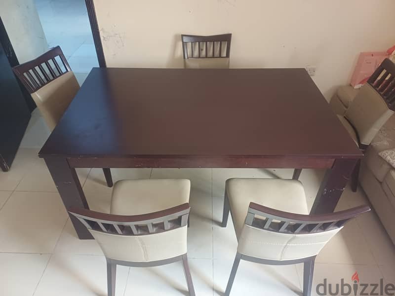 Malaysian Strong wooden bedset and dining table 3