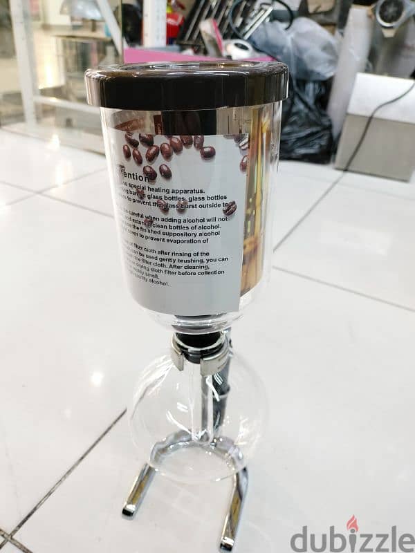 Glass Tabletop Siphon Coffee Maker I Syphon Brewer 6