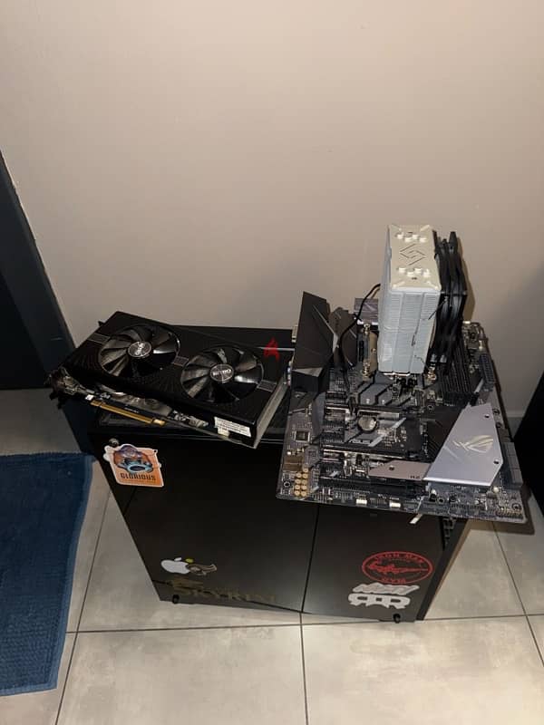 case  , graphiccard , matherbord , coolent 3