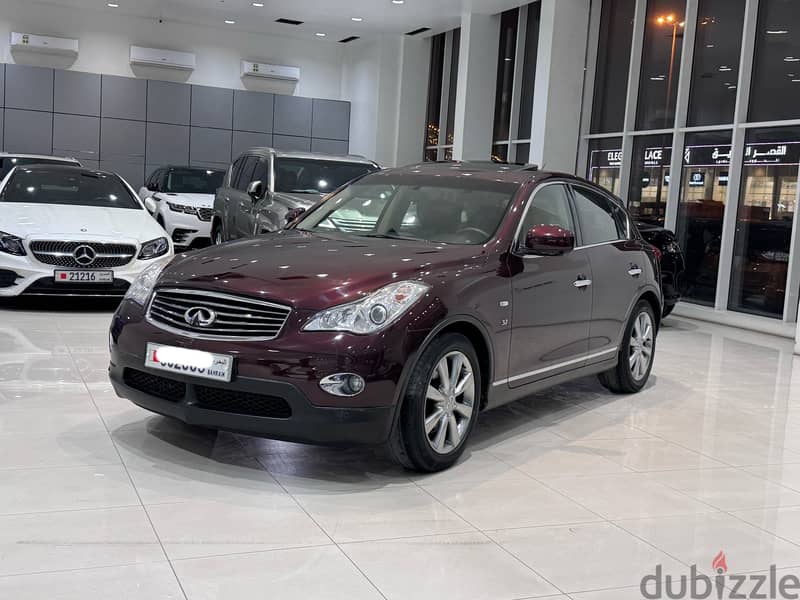 Infiniti QX50 2015 Red 1