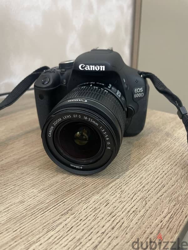 canon camera EOS 600D for sale 2