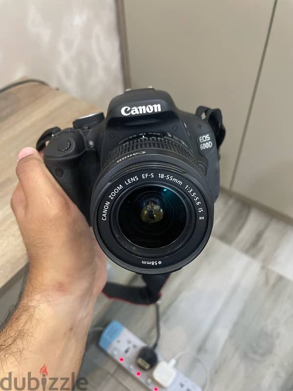 canon camera EOS 600D for sale 3