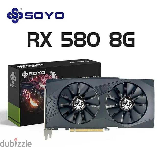 *NEW* RX 580 8GBs graphics card 1