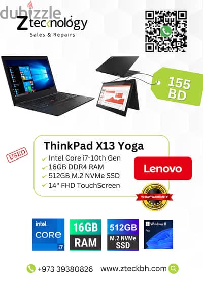 Lenovo ThinkPad X13 Yoga i7