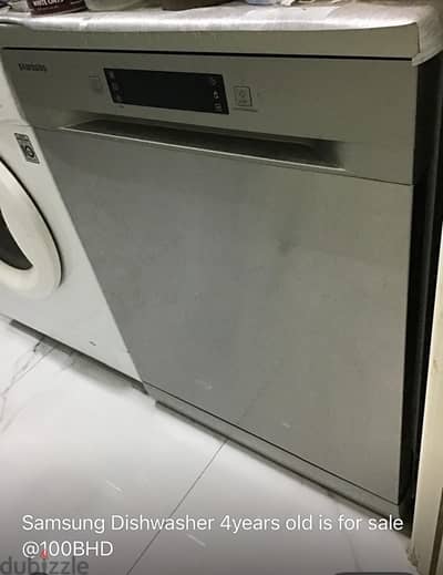 Samsung Dishwasher Grey 4 years old for sale