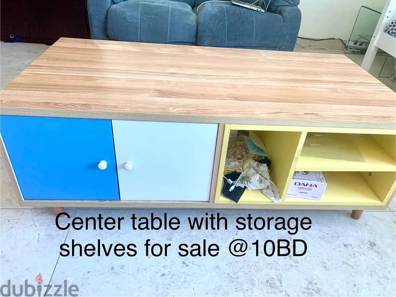 Shelves and Cupboards 4 years old (wood) for sale 1