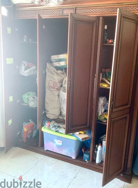 Shelves and Cupboards 4 years old (wood) for sale 13